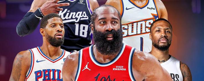 美媒晒出现役职业生涯得分最多却没有总冠军的球星，哈登第一