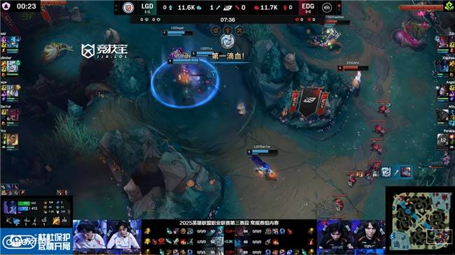 LOL-LPL:ahn卡莎天神下凡豪取(qǔ)四(sì)杀 EDG2-0轻取(qǔ)LGD