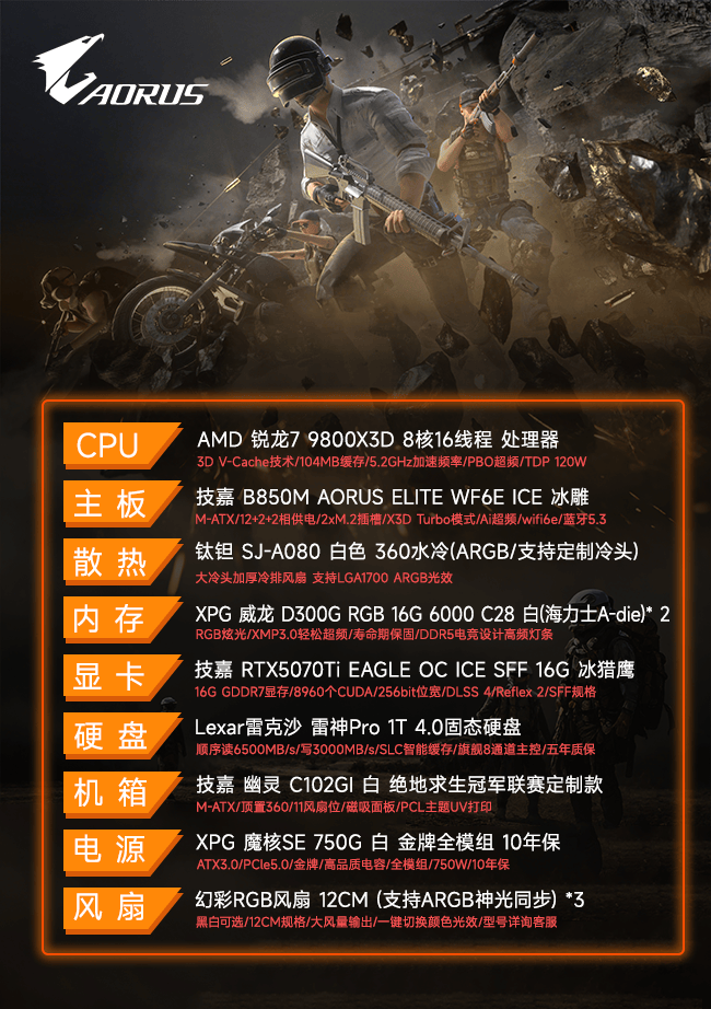 你的下一款(kuǎn)“吃雞(jī)”神(shén)器，技嘉×PCL冠(guān)军聯(lián)赛定制主(zhǔ)机