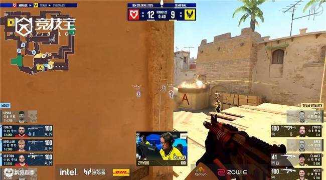 CS2-IEM科隆：MOUZ2-0vitality！