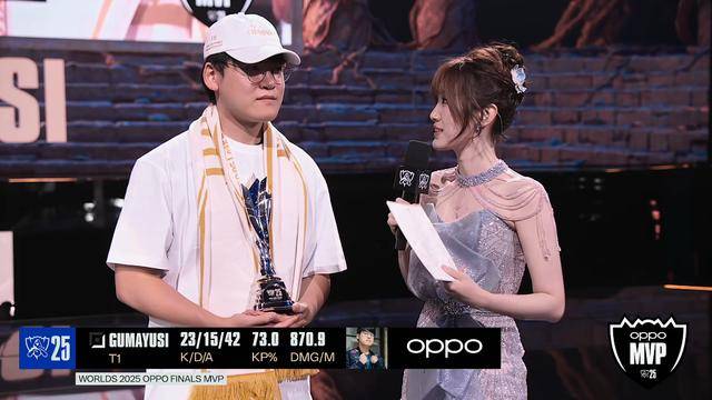 S15全(quán)球(qiú)总决賽(sài):T1奪(duó)得S15冠军,Gumayusi斩獲(huò)全(quán)球(qiú)总决賽(sài)FMVP