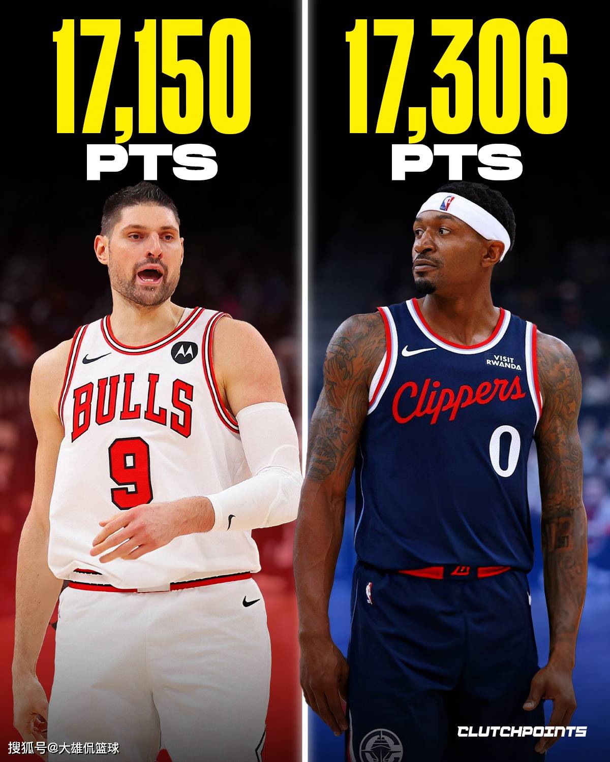 美媒晒出现役职业生涯得分最多却没有总冠军的球星，哈登第一